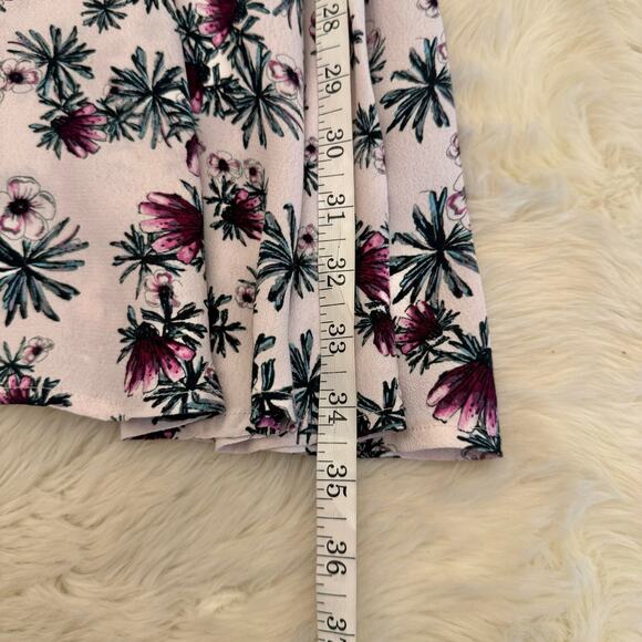 Maje River Optical Illusion Floral Short Sleeve Dress Small - Picture 13 of 16